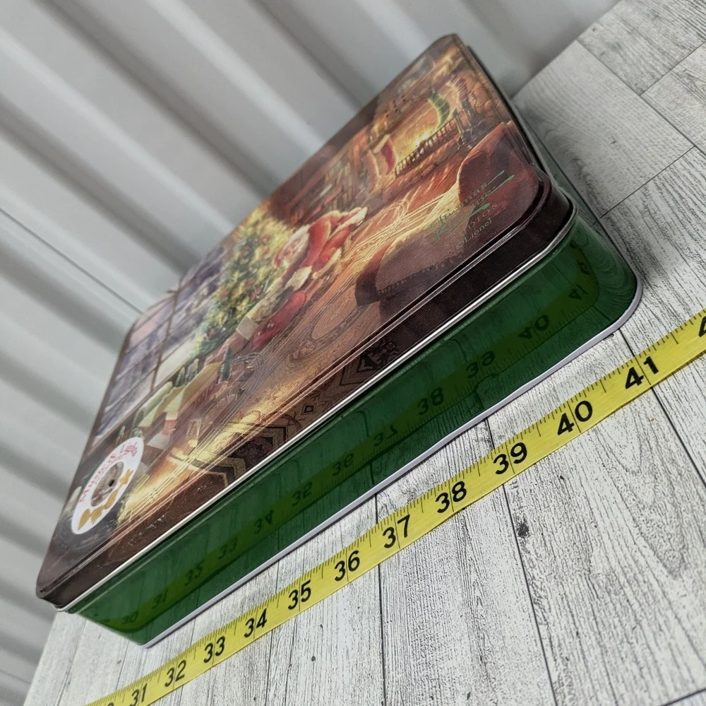 Christmas Santa Tin Box